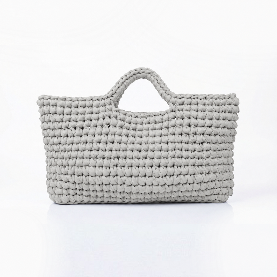 Bolsa Tote Cinza